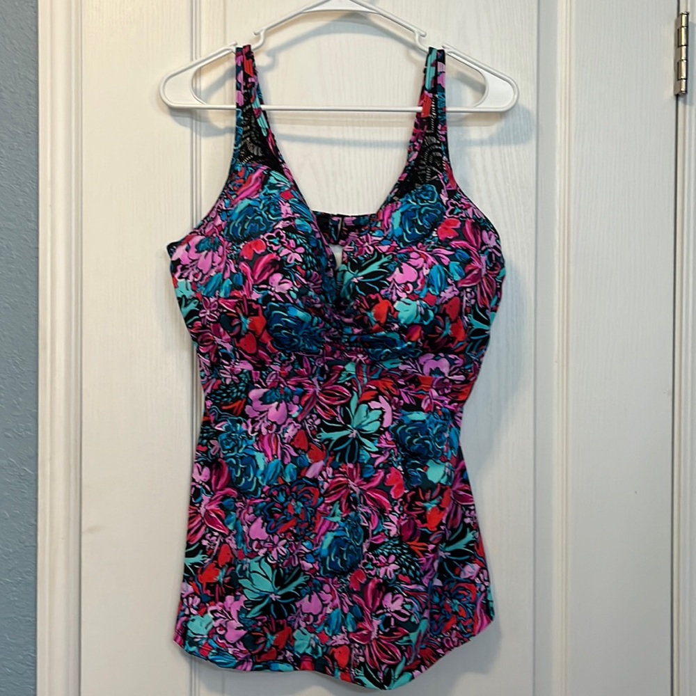 NWOT Swimsuits for All Tankini 38G